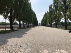 Dachau Concentration Camp - Main street