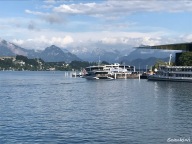 Lake Lucerne and Swiss Alps