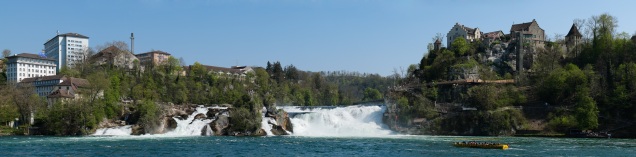 Panorama of the Rhine Falls